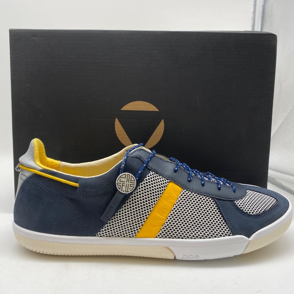 "Spring Sale!" Plae Navy Full Grain Leather Shoes 550010-419 - Picture 2 of 5